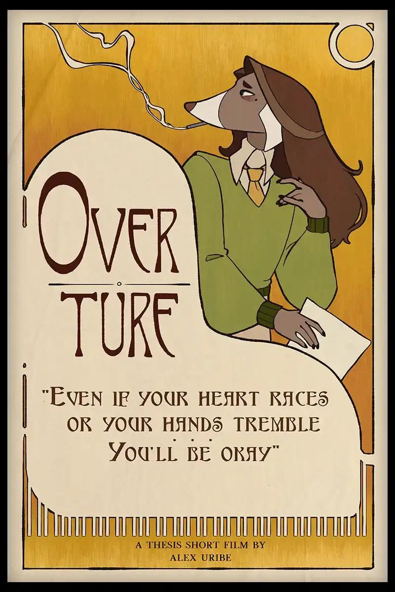 Poster del cortometraje Overture — Cortometraje de Titulación UAD