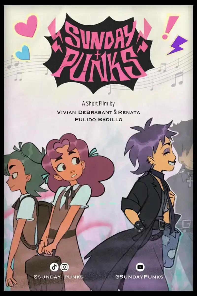 Poster del cortometraje Sunday Punks — Cortometraje de Titulación UAD