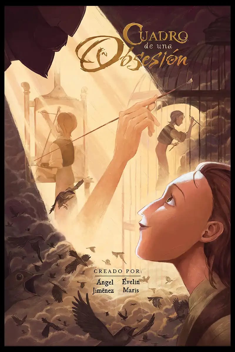 Poster del cortometraje Cuadro de una Obsesión — Cortometraje de 2do Corto Titulación UAD