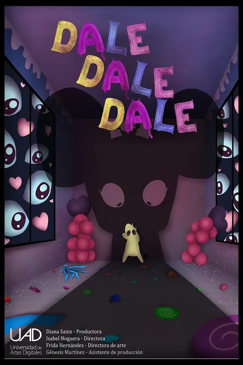 Poster del cortometraje Dale-dale-dale — Cortometraje de 2do Corto Titulación UAD