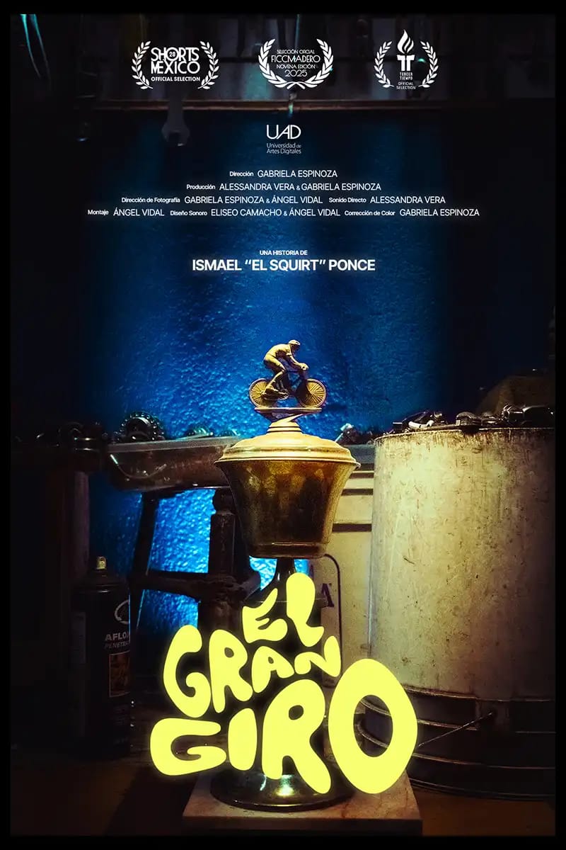 Poster del cortometraje El Gran Giro — Cortometraje de 2do Corto Titulación UAD