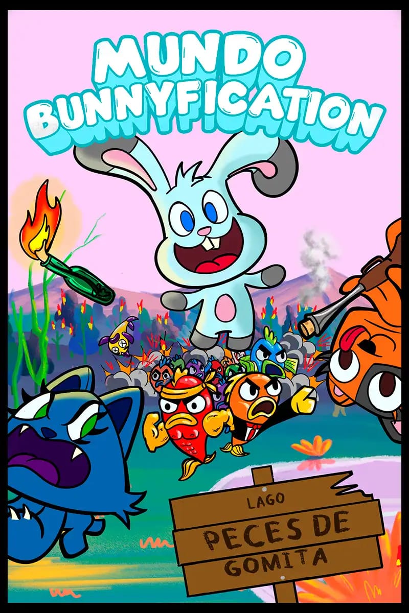 Poster del cortometraje Mundo Bunification — Cortometraje de 2do Corto Titulación UAD