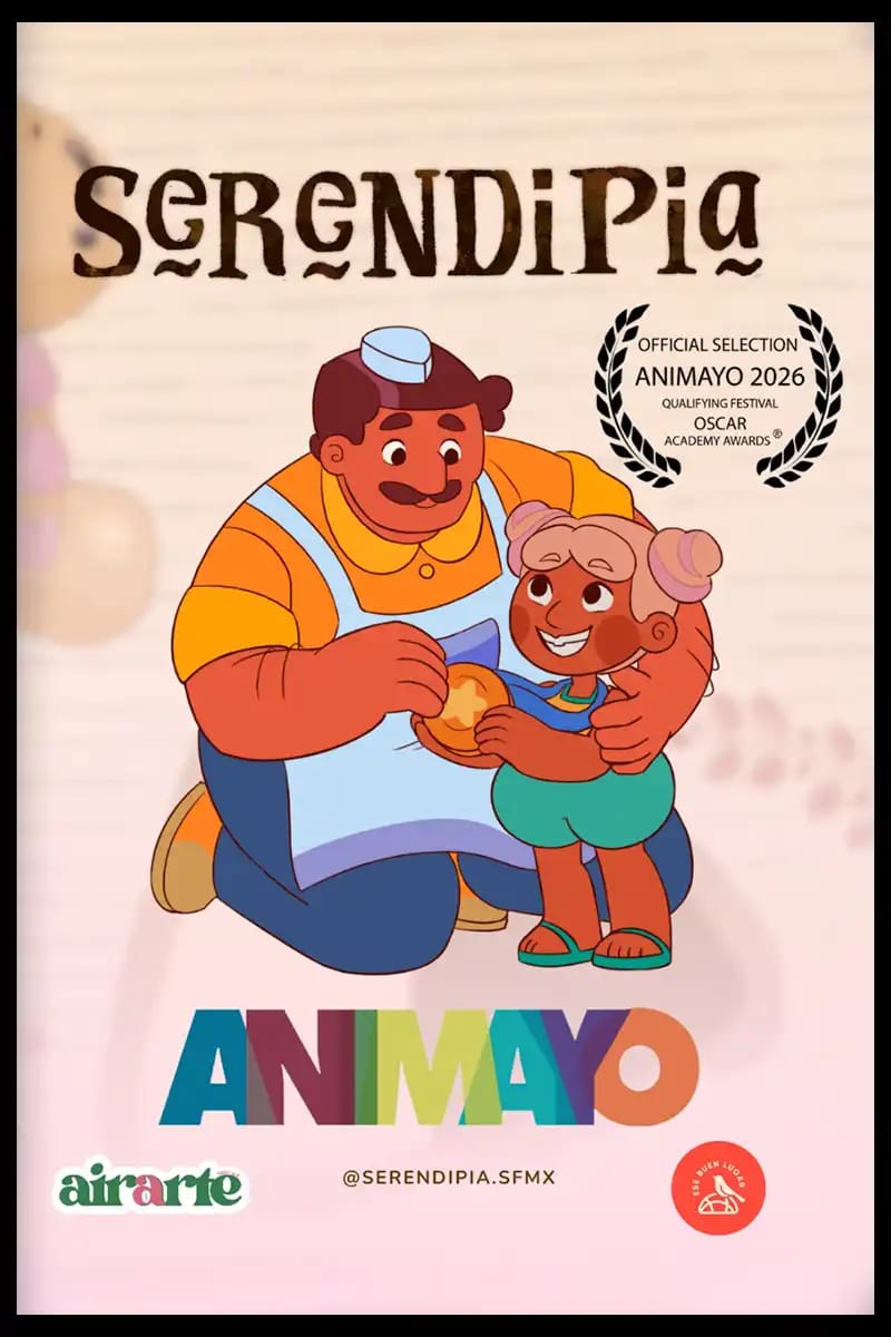 Poster del cortometraje Serendipia — Cortometraje de 2do Corto Titulación UAD